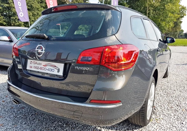 Opel Astra cena 29900 przebieg: 123000, rok produkcji 2012 z Łobżenica małe 631